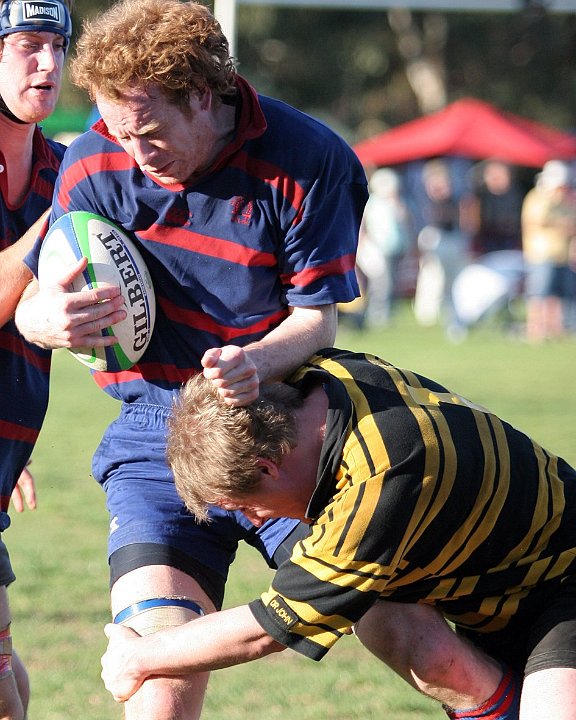Simon tackled